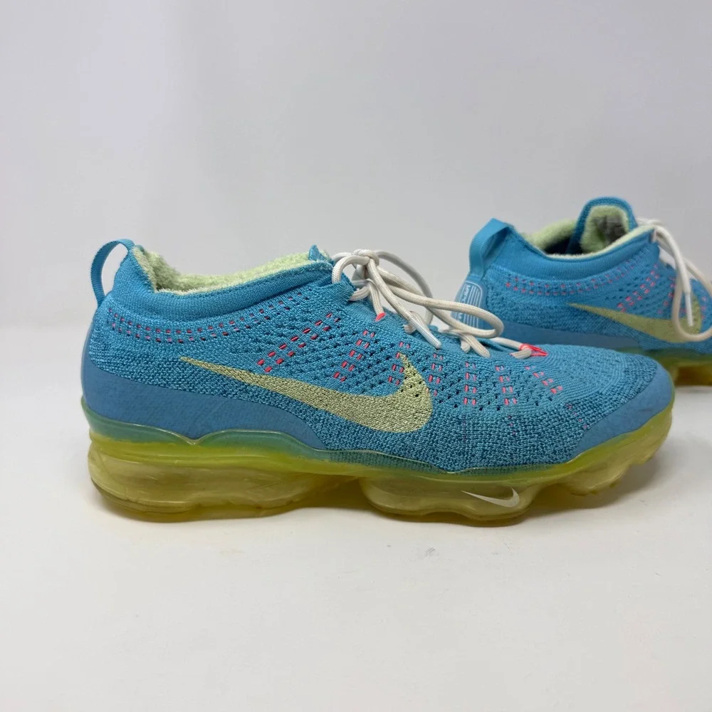 Nike Air VaporMax 2023 Flyknit Baltic Blue Citron Tint DV1678-400 Mens 11.5